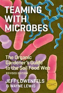 La copertina con alcuni microbi stilizzati